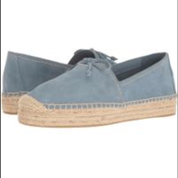 Coach Rae Cornflower Suede Espadrilles 7,5 - Picture 8 of 8